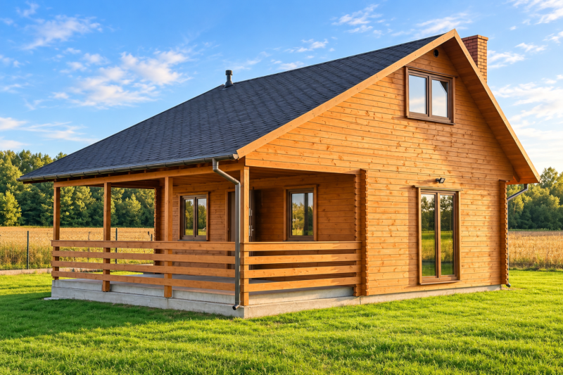 Domek całoroczny z poddaszem, działka 1042 m²., zdjęcie 1